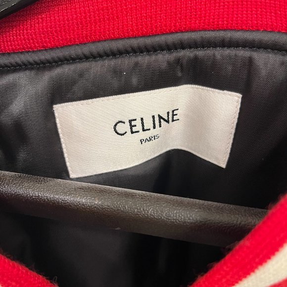 Celine FW2023 Silver Metallic Teddy Blouson Bomber Jacket 54 XL - Picture 4 of 8